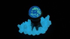 GITD Custom Castle Grayskull Orb and Short Holder by He-Bro