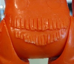 1975 Marx Johnny West JWA Orange Geronimo Figure in Good Condition