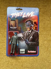 NEW Male Ghoul (Alien) OBEY Color THEY LIVE (1989) 3 3/4″ ReAction Figure Super7