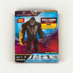 NEW Godzilla x Kong The New Empire: Kong Real Feel Fur 6in Action Figure