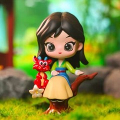 TOP TOY Disney Princess Fairy Tale Town Series Blind Box Figure Toys Gift