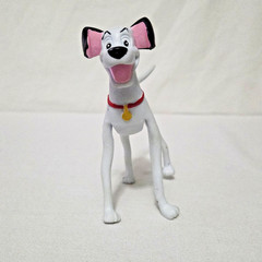 Just Toys Bend-Ems 101 Dalmatians lot of 6 bendy toys (with marks/wear)