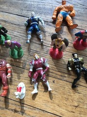 Lot Of 17 Die Cast & Plastic Super Heroes, Mixed Lot