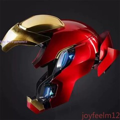 US! New STOCK Iron Man Mk50 Friday Helmet 1/1 wearable Helmet Mask Voice Control