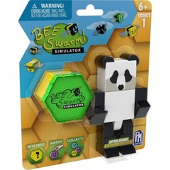 BEE SWARM SIMULATOR Panda Bear Figure & Mystery Honeycomb Roblox 2022 NEW, NIB