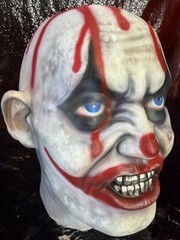 CLOWN 3D PRINT HEAD SCULPT 1:1 RATIO LIFE SIZE