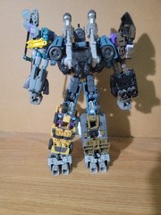 Transformers Combiner Wars Decepticon Bruticus W/ POTP BLAST-OFF & Upgrades