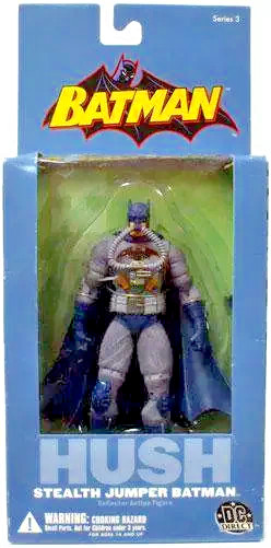 DC Direct Batman Hush Series 3 Stealth Jumper Batman Action Figure NEW Dmg Pkg