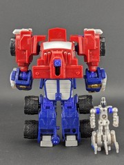 Transformers Armada Optimus Prime complete VARIANT Hasbro 2003 Minicon Over-Run