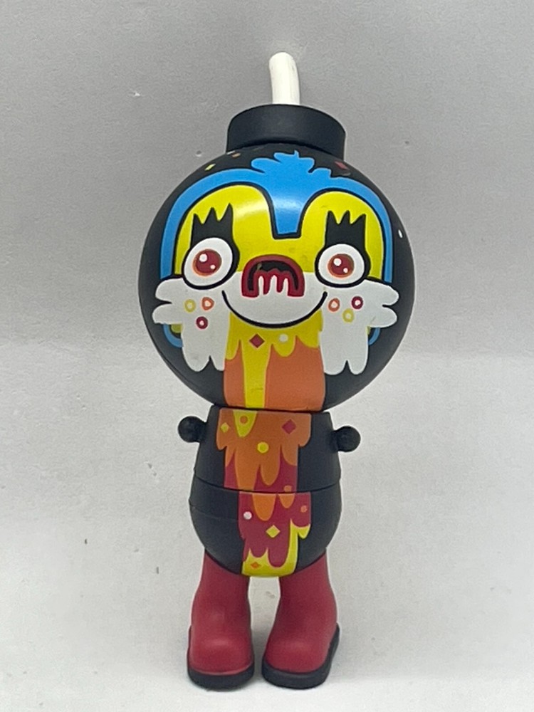 Jamungo 3″ BUD Series 3 Hurley Magic Vomit Mouth by Jon Burgerman – Missing Arms