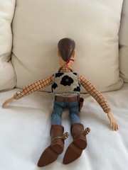 Disney Pixar Thinkway Toy Story 1995 Woody doll 16” (READ)
