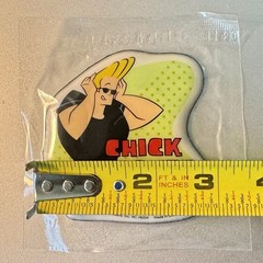 Johnny Bravo “chick Magnet” New Sealed Puffy Magnet Pop-Tarts Prize 2000 Y2K