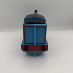 Vintage 1994 Ertl Thomas the Train One Blue Engine Book Plastic Rubber Push Toy