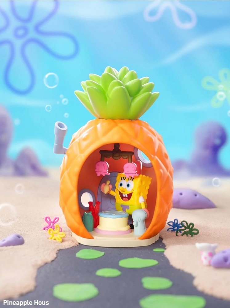 (US) SPONGEBOB Carnival Anniversary Series Scene Sets 100% Authentic Pop Mart