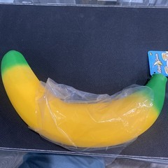 Sunny Days Laffy Snacks Squishy Stretchy Banana Toy 18″ Sensory Viral New W/ TAG