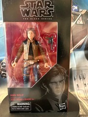 Star Wars: The Solo Story Black Series HAN SOLO 6″ NIB