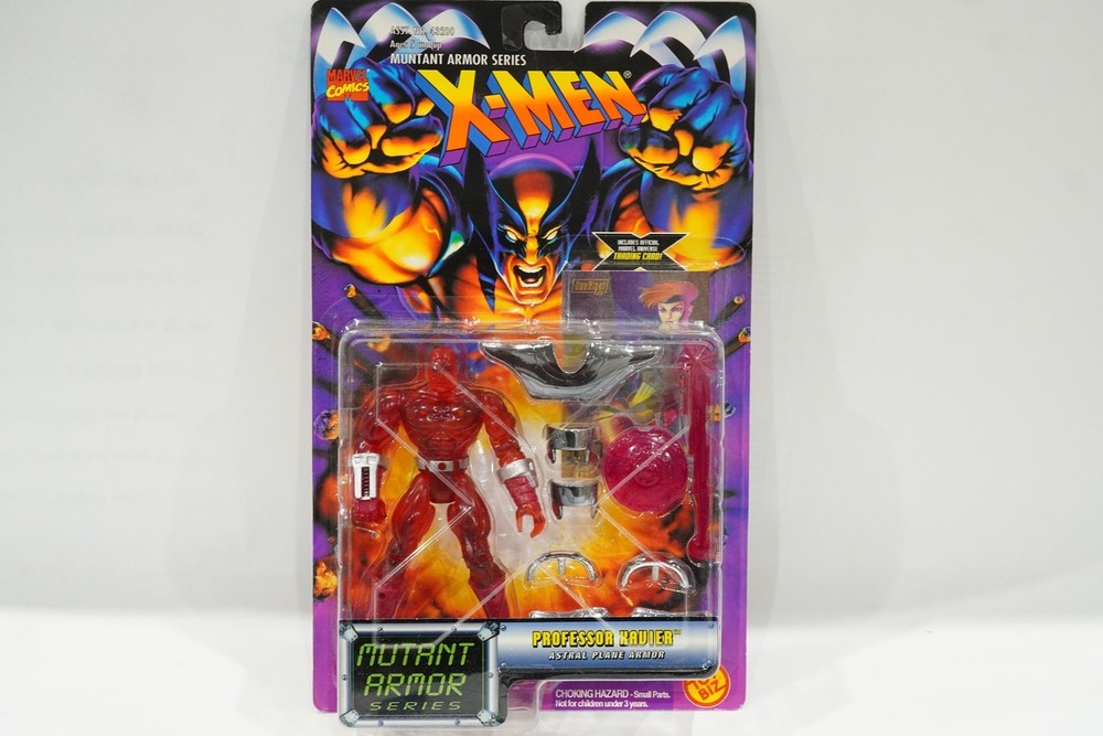 1996 Toy Biz Marvel X-Men Mutant Armor Series PROFESSOR XAVIER Figure NEW b22