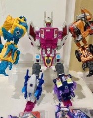 Transformers POTP Terrorcons Abomimus Combiner Takara Versions