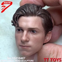 1:6 Handsome Boy Head Sculpture For 12″ Male Silicone Figure Body TTTOYS Toys