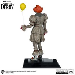 Pennywise Bloody Welcome to Derry 6″ Posed Figure McFarlane Toys Ships ASAP