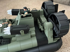 GI Joe KILLWHALE 1:12 Scale Custom Vehicle Kit – Unassembled 3D Printed Parts