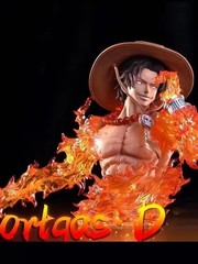 One Piece Portgas D Ace LED Figure PVC Anime Collectible Statue