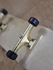 Premium Wood Fingerboard Complete with Bearing Wheels and foam grip and Trucks