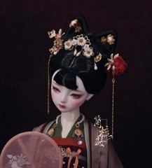 1 Pair 1/3 Bjd Costume Headdress Diy Hairpin Handmade Hair Styling Accessory