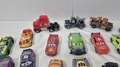 Disney Pixar Cars Lot Of DIE CAST AND PLASTIC CARS–LOT OF 32 CARS