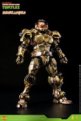 HB0092 Michelangelo Golden Version | Heat Boys TMNT Mecha Figure | TFSource