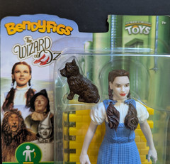 Bendyfigs Wizard of oz Dorothy Gale Noble Collection Figure Sealed NIB