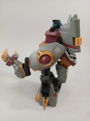 Transformers Animated Voyager Class Grimlock Dinobot Hasbro 2008 Complete