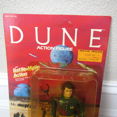 VINTAGE LJN DUNE PAUL ATREIDES ACTION FIGURE SEALED 1984 TOY UNPUNCHED