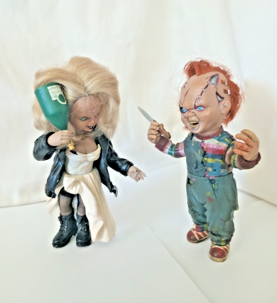 BRIDE OF CHUCKY Chucky & Tiffany (1999 McFarlane Toys)