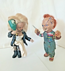 BRIDE OF CHUCKY Chucky & Tiffany (1999 McFarlane Toys)