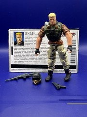 GI Joe Duke V18 Voice FX Bonus Action Figure TRU Exclusive. E5