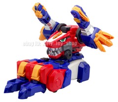 Dino Core Ultra D-Buster Tyranno Dinosaur Transform Robot Combiner 5 in 1 Figure