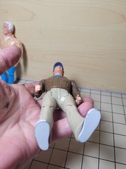 The A-Team VTG 1983 Action Figure Lot: Captain Murdock and Hannibal Loose Nice!
