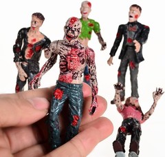 Zombie Action Figures Gift Package – Scary Toys for Boys and Girls – 4 Inches…