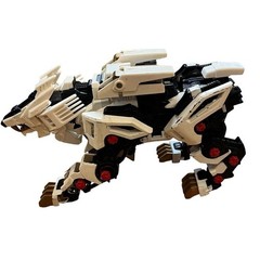 2002 Hasbro Tomy Zoids White Liger Zero Action Figure Robot Lion UNTESTED As Is