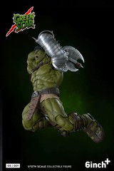 6inchplus GS001 1/12 Green Scar Hulk Action Figure 2026NEW In Stock