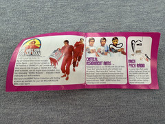 MASKATRON ROBOT & SIX MILLION DOLLAR MAN Action Figures w/ Manual T2