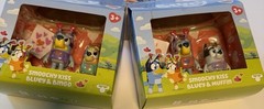 Bluey & Bingo Lot Of 2 Smoochy Kiss Valentine’s Day Toy NEW IN Box, Muffin