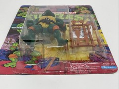TMNT Michaelangelo Soft Head 1988 Playmates MOC 10 Back Unpunched Fan Club Flyer