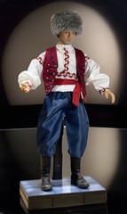1:6 The Man Who Knew Too Little Custom Bill Murray Russian Dance Figure w/ Stand