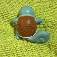 Pokemon Squirtle Figure Tomy 2004 Version Vintage Nintendo 1.75”-2”