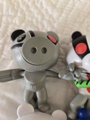 LOT OF 4 Roblox White Piggy Badgy Clowny Panda Figures Loose Free Shipping