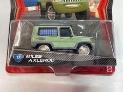 DISNEY PIXAR CARS 2 MILES AXLEROD COLLECTOR NO. 17