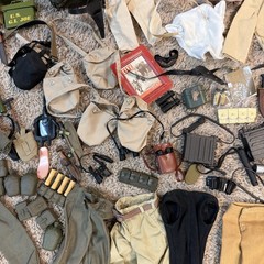 Huge Lot Of Vintage Hasbro 12in G.I. Joe, 21st Century Soldier Accessories