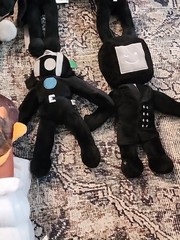 9 Skibidi Toilet Plush Doll Toys Collectible Gifts for Kids Fans Adults Lot Of 9
